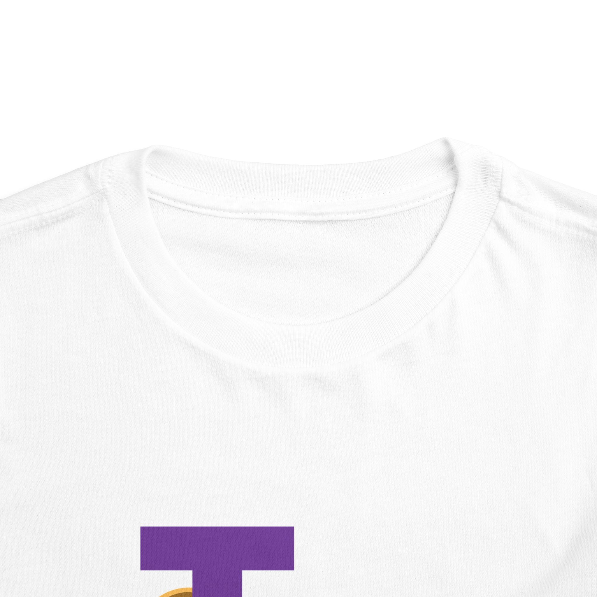Toddler Gameday Tee - T is for Tigers, LSU Tigers Shirt, Tigers Toddler Shirt, LSU Tigers Kids Tee, LSU Tigers Fan Apparel